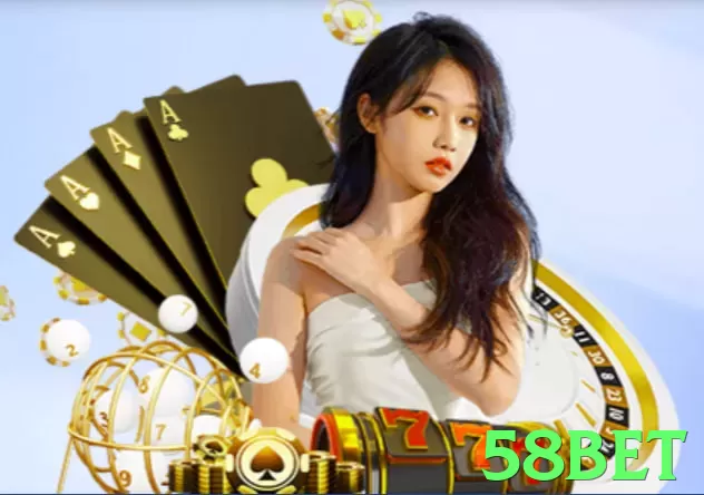 Imagem promocional da 58bet destacando a plataforma e seus benefícios. - pk