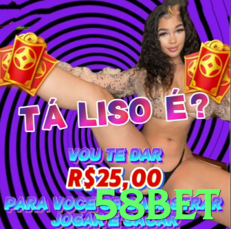 Imagem promocional da 58bet destacando a plataforma e seus benefícios. - go