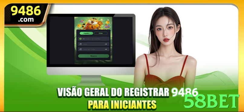 Imagem promocional da 58bet destacando a plataforma e seus benefícios. - pro