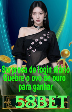 Imagem promocional da 58bet destacando a plataforma e seus benefícios. - apk