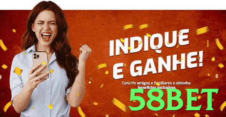 Imagem promocional da 58bet destacando a plataforma e seus benefícios. - go