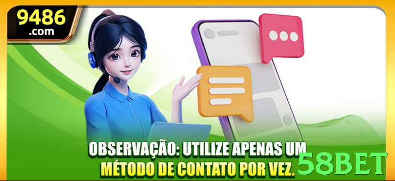 Imagem promocional da 58bet destacando a plataforma e seus benefícios. - vip