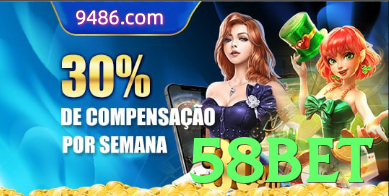 Imagem promocional da 58bet destacando a plataforma e seus benefícios. - apk