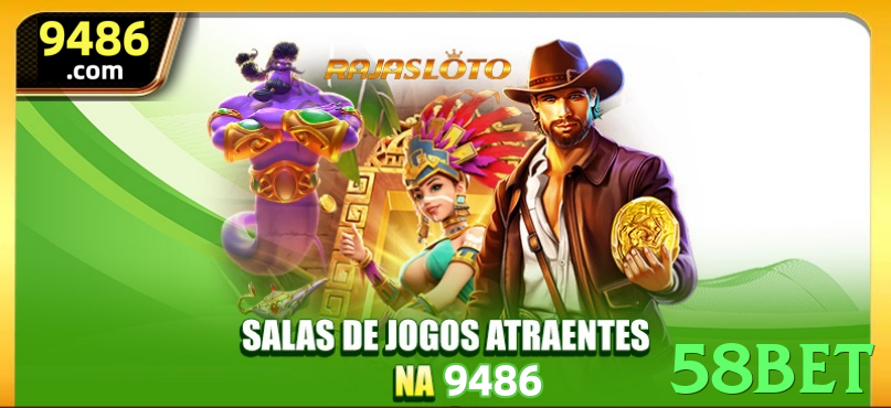 Imagem promocional da 58bet destacando a plataforma e seus benefícios. - apk