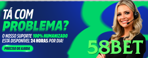 Imagem promocional da 58bet destacando a plataforma e seus benefícios. - pk