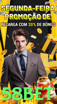 Imagem promocional da 58bet destacando a plataforma e seus benefícios. - vip