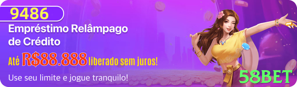 Imagem promocional da 58bet destacando a plataforma e seus benefícios. - pk