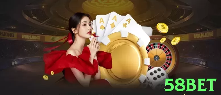 Imagem promocional da 58bet destacando a plataforma e seus benefícios. - pak