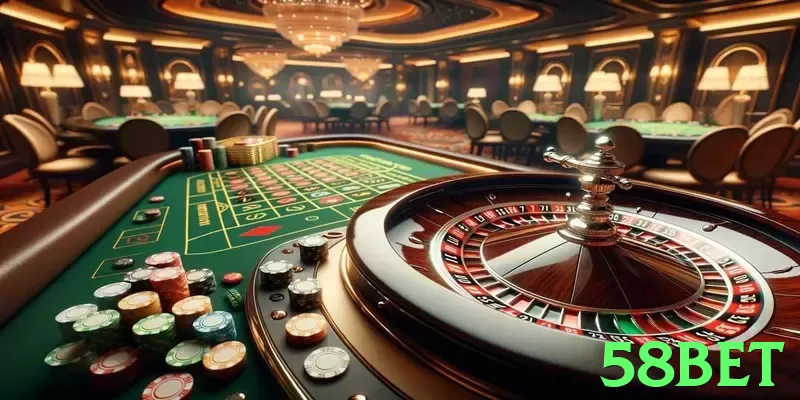 Imagem promocional da 58bet destacando a plataforma e seus benefícios. - vip