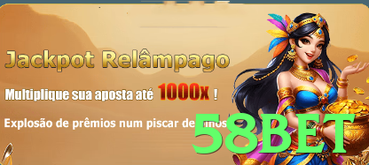 Imagem promocional da 58bet destacando a plataforma e seus benefícios. - pro