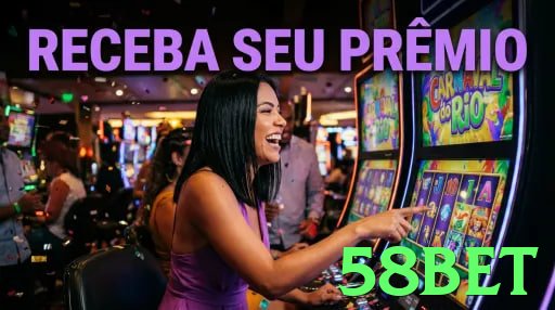 Imagem promocional da 58bet destacando a plataforma e seus benefícios. - vip