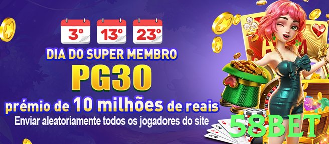 Imagem promocional da 58bet destacando a plataforma e seus benefícios. - vip