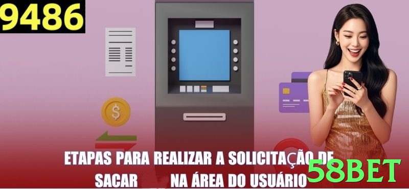 Imagem promocional da 58bet destacando a plataforma e seus benefícios. - pk