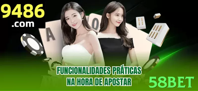 Imagem promocional da 58bet destacando a plataforma e seus benefícios. - go