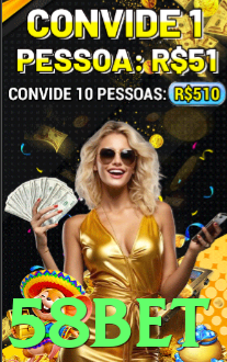 Imagem promocional da 58bet destacando a plataforma e seus benefícios. - apk