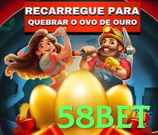 Imagem promocional da 58bet destacando a plataforma e seus benefícios. - app