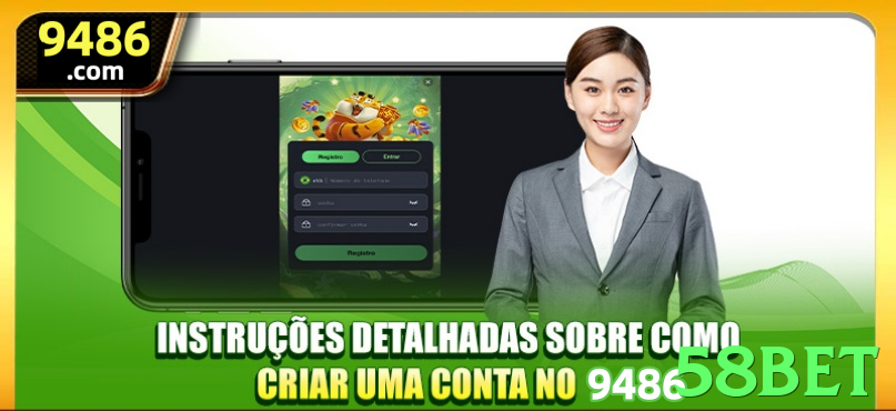 Imagem promocional da 58bet destacando a plataforma e seus benefícios. - apk